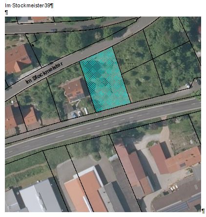 Baugrundstück im Privateigentum Im Stockmeister 39 