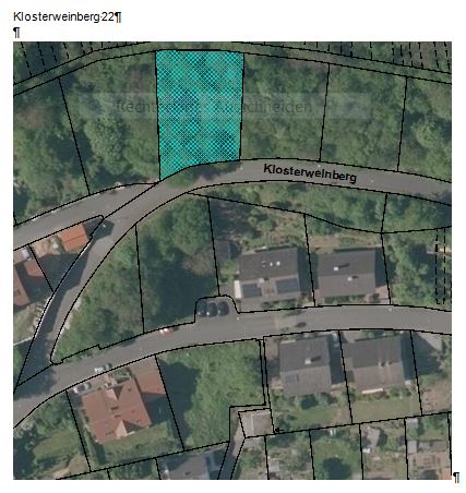 Baugrundstück Klosterweinberg 22