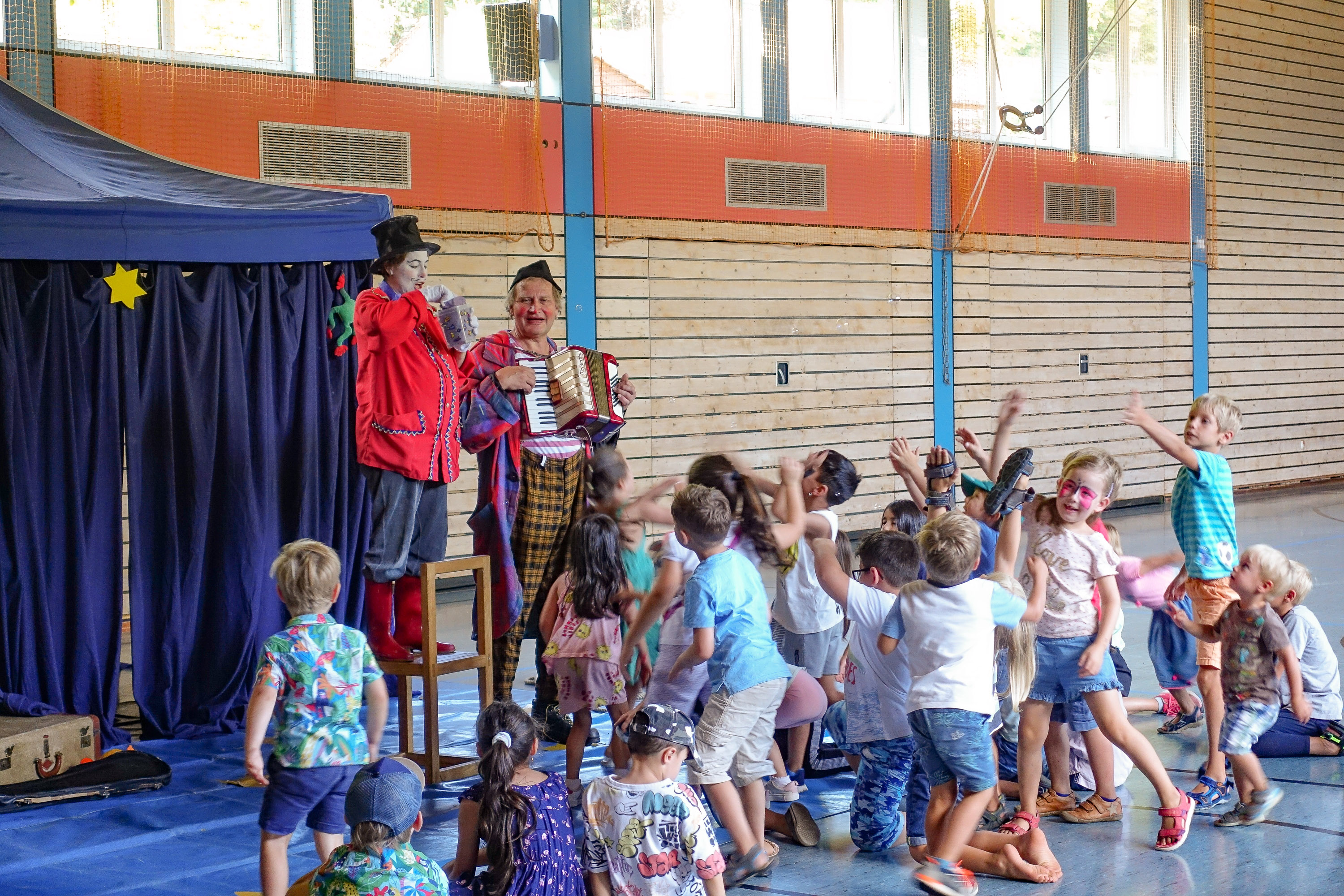 Clowns vom Circus Frosch