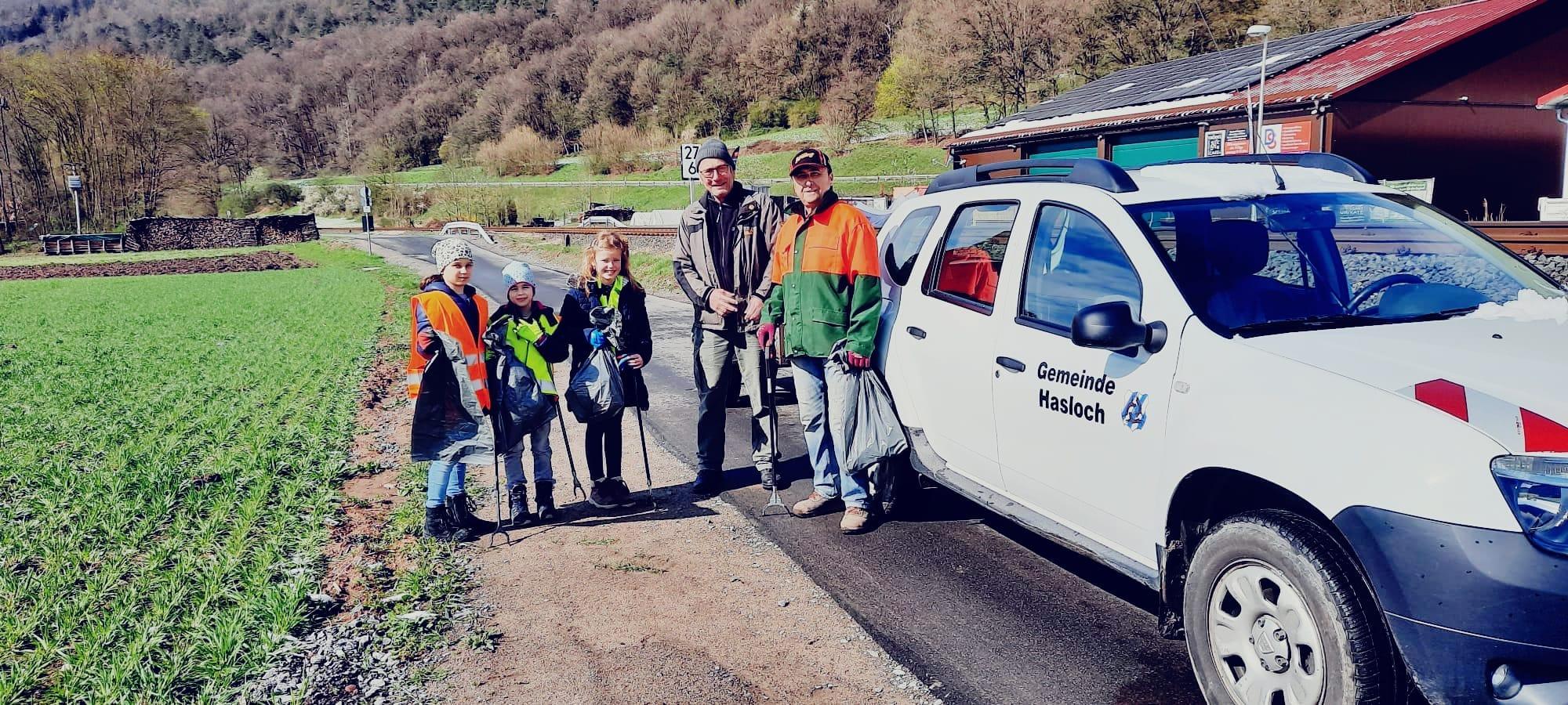 Aktion „Saubere Landschaft“:  In Hasloch und Hasselberg am Samstag, 01. April 2023 ab 10:00 Uhr 