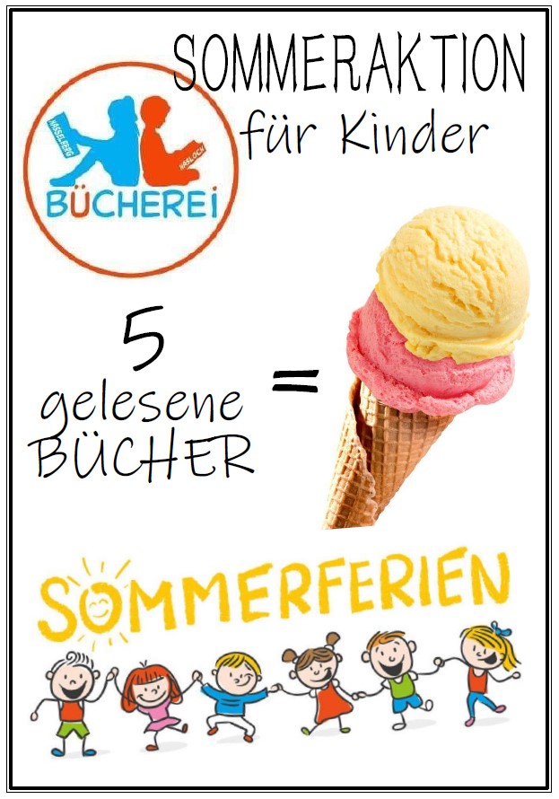 Die Gemeindebücherei Hasloch lädt zum Eis schlecken ein